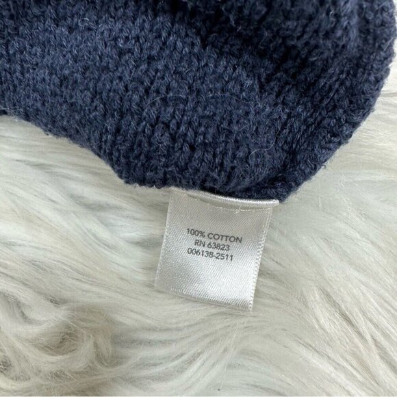 CJ Banks Women's Blue Striped Nautical Bandeau‎ Neckline Tunic Sweater 1X/C44 - Picture 9 of 12